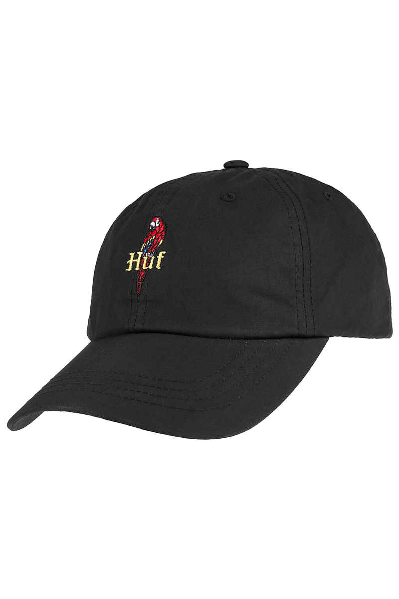 HUF Parrot Curved Visor Gorra (black)