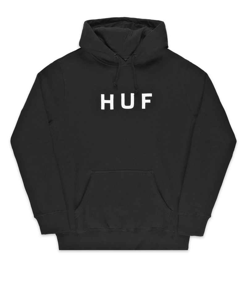 HUF Essentials OG Logo Hoodie (black)