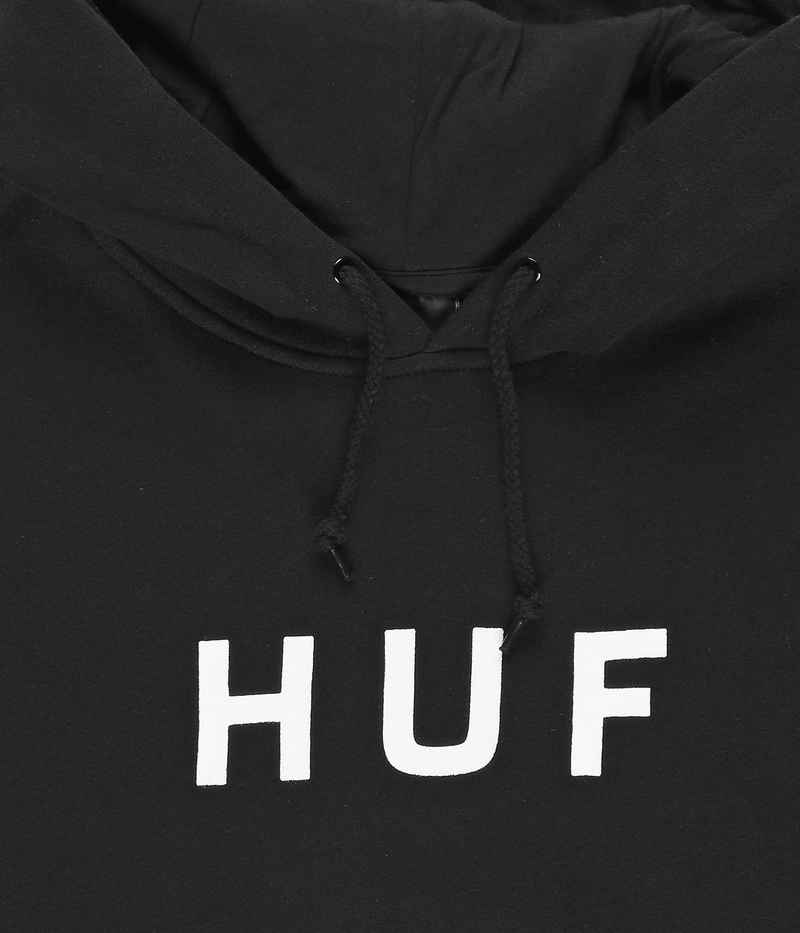 HUF Essentials OG Logo Hoodie (black)