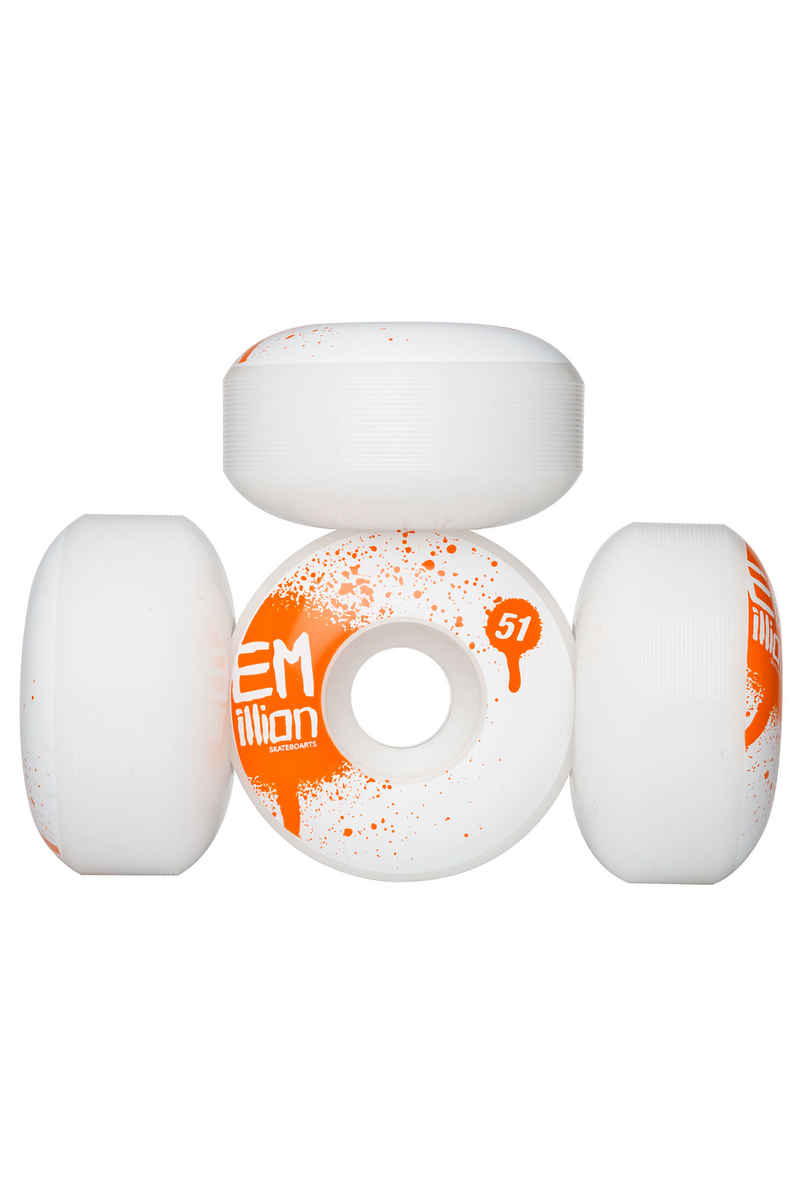 EMillion Tag Roue (white) 51mm 100A 4 Pack