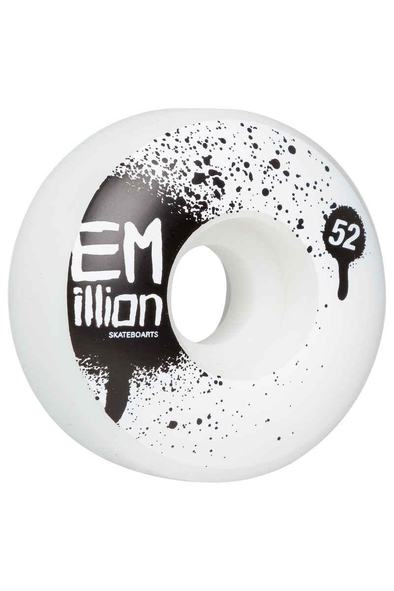 EMillion Tag 52mm Roue (white) 4 Pack