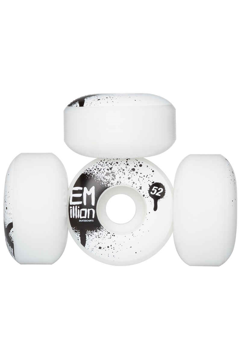 EMillion Tag 52mm Roue (white) 4 Pack