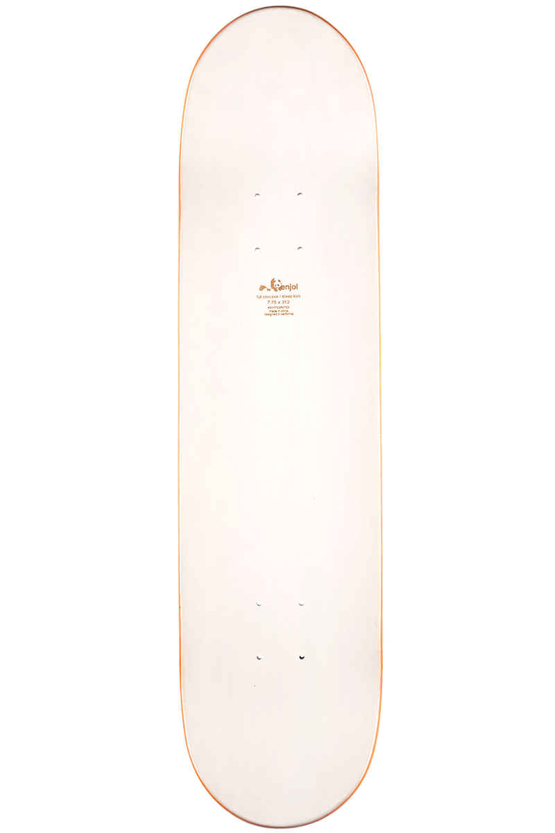 Enjoi Team No Brainer 7.75" Deck (gold)