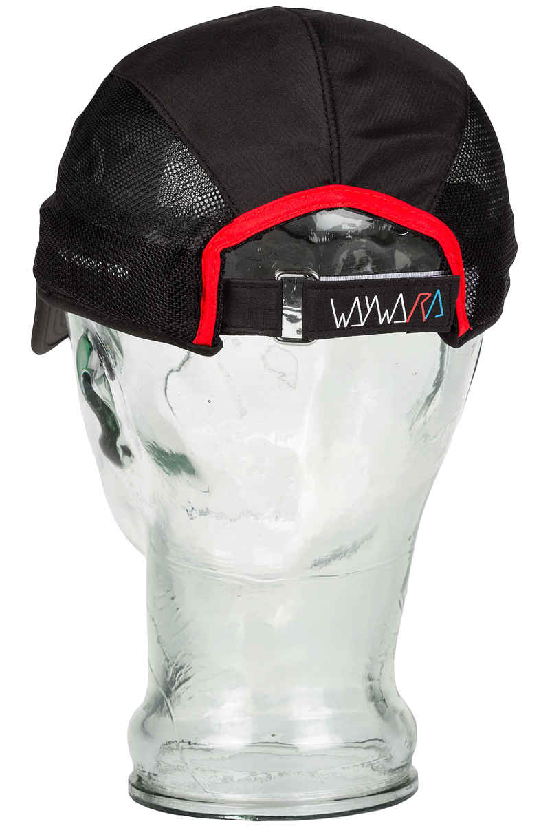 Wayward Apex Technical 6 Panel Cap (black)