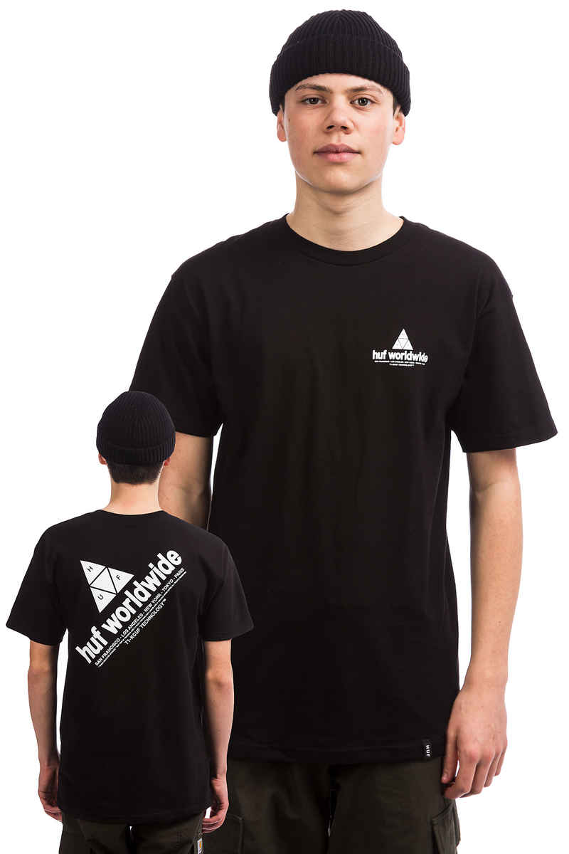 HUF Peak T-Shirt (black)
