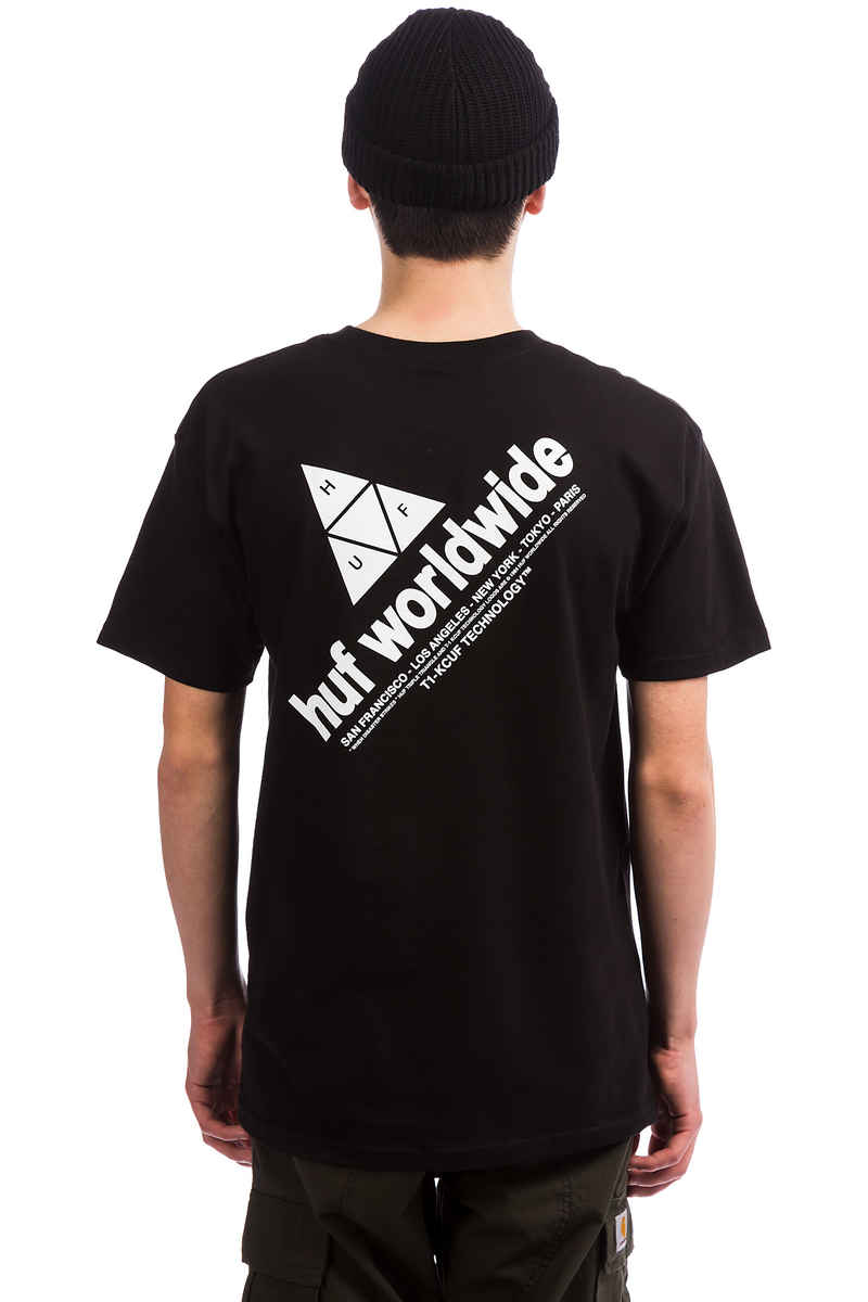 HUF Peak T-Shirt (black)
