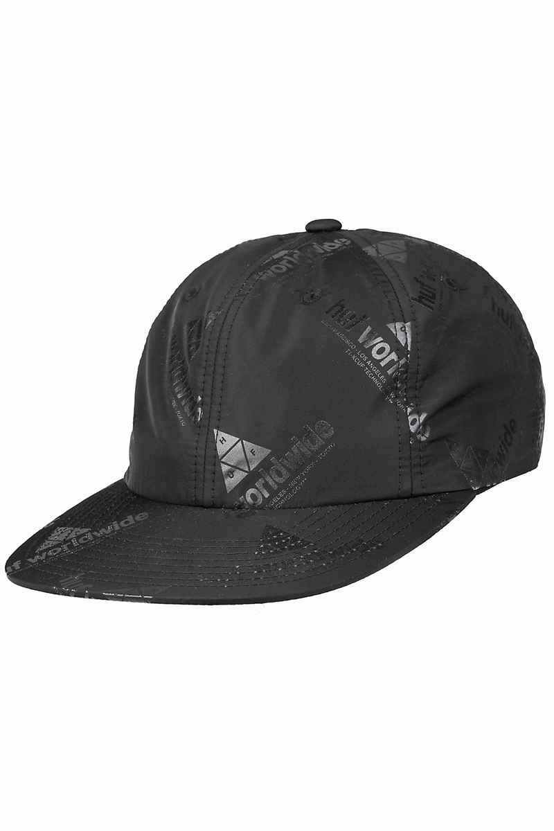 HUF Peak 6 Panel Casquette (black)