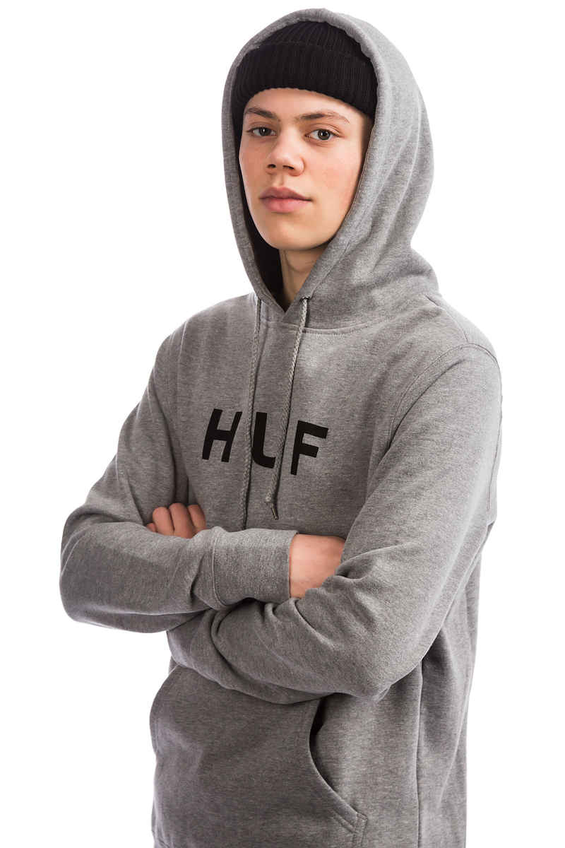 HUF OG Logo Sudadera (grey heather)