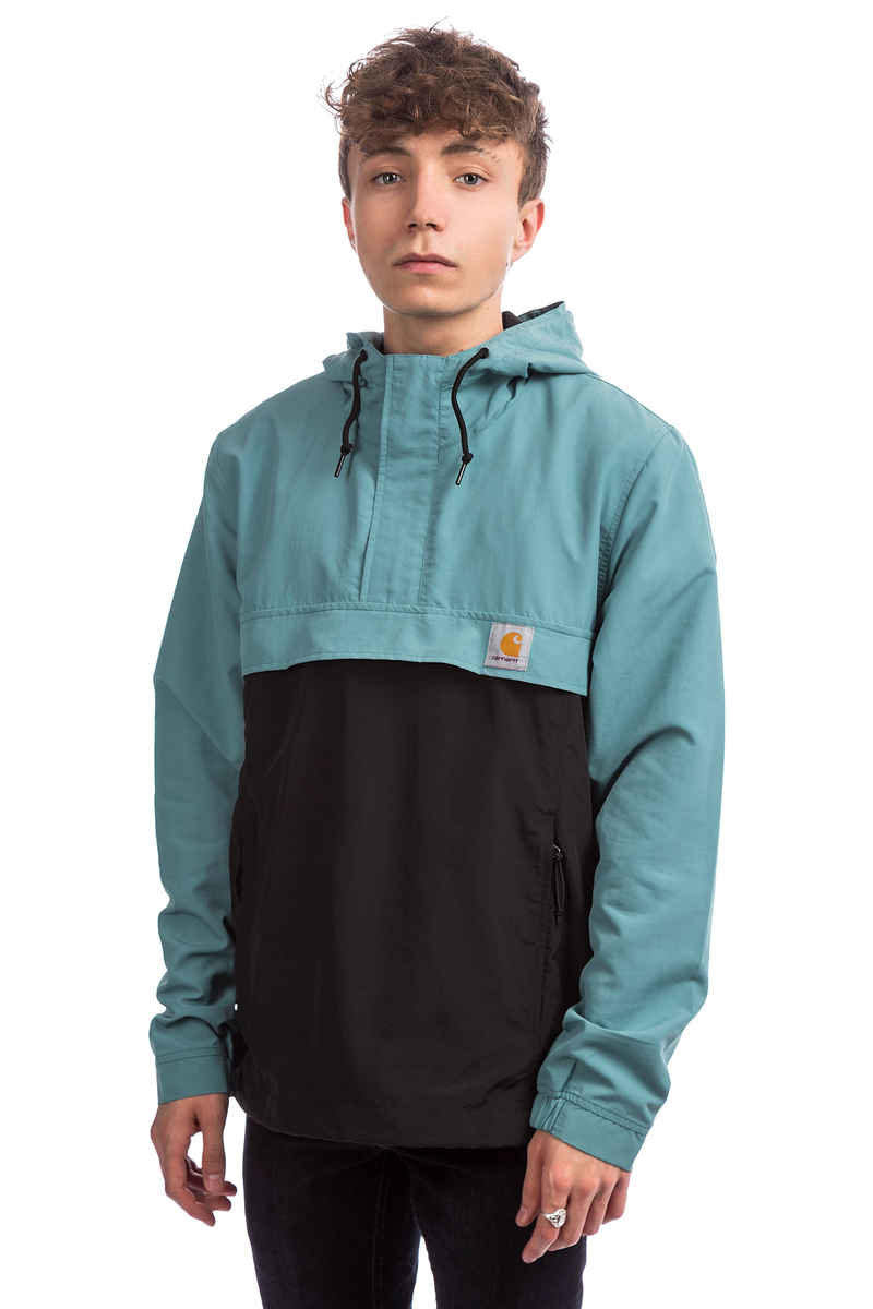 Carhartt WIP Nimbus Two Tone Pullover Jacke (soft teal black)
