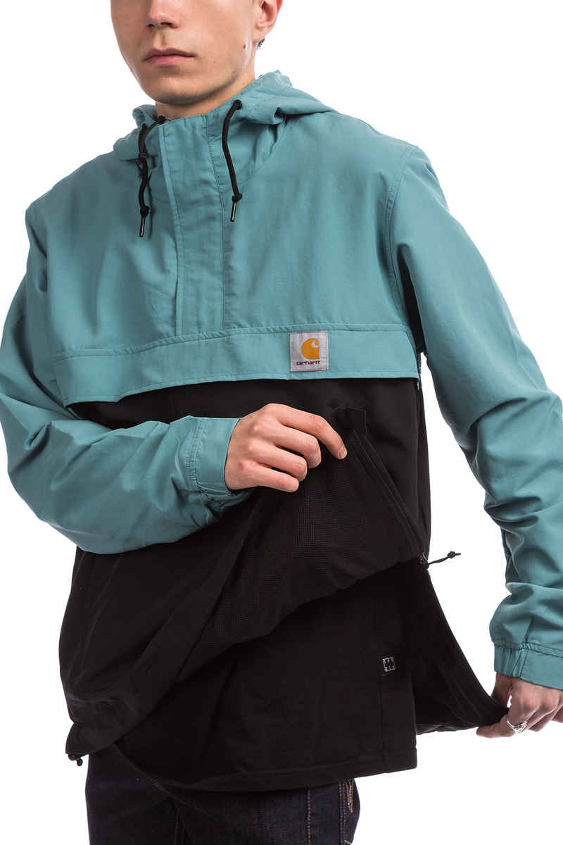 Carhartt WIP Nimbus Two Tone Pullover Jacke (soft teal black)