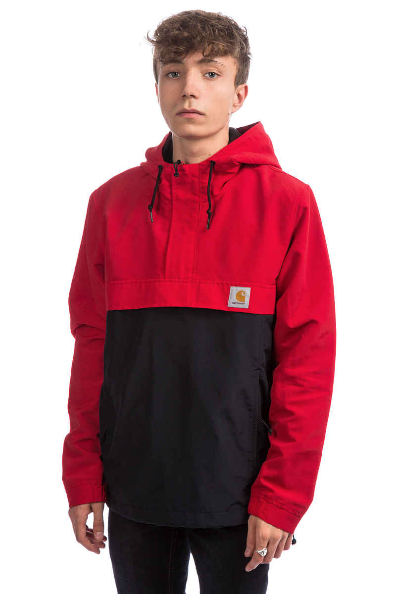 Carhartt WIP Nimbus Two Tone Pullover Veste (goji dark navy)