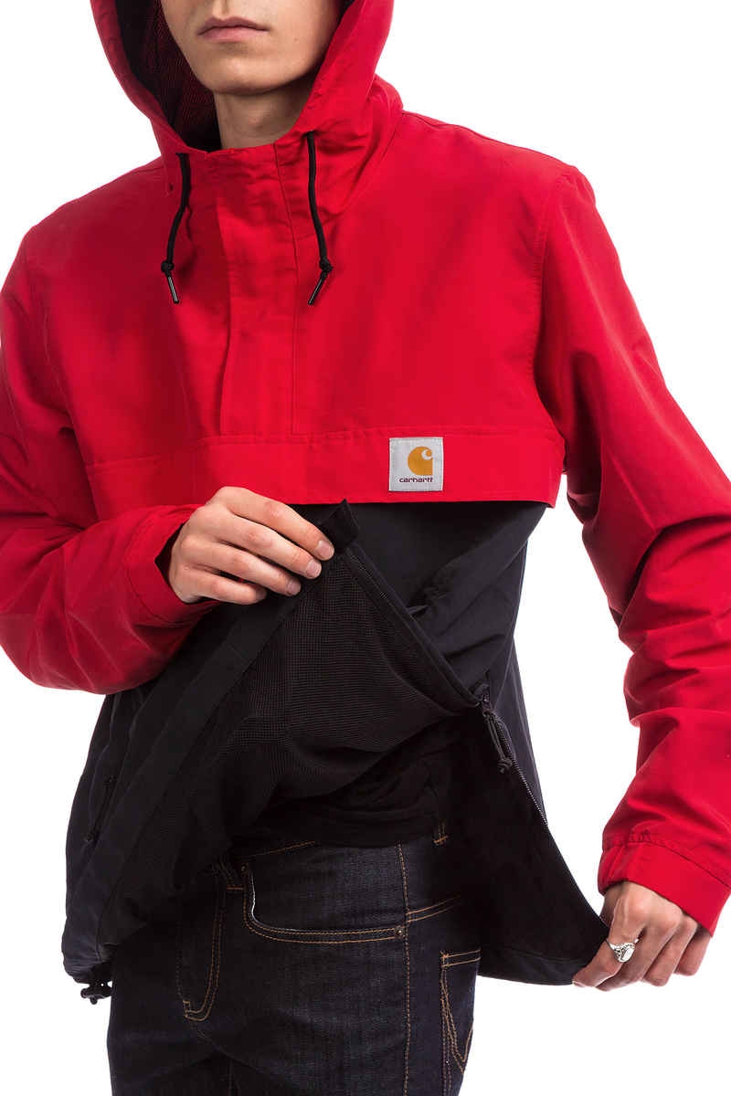 Carhartt WIP Nimbus Two Tone Pullover Veste (goji dark navy)