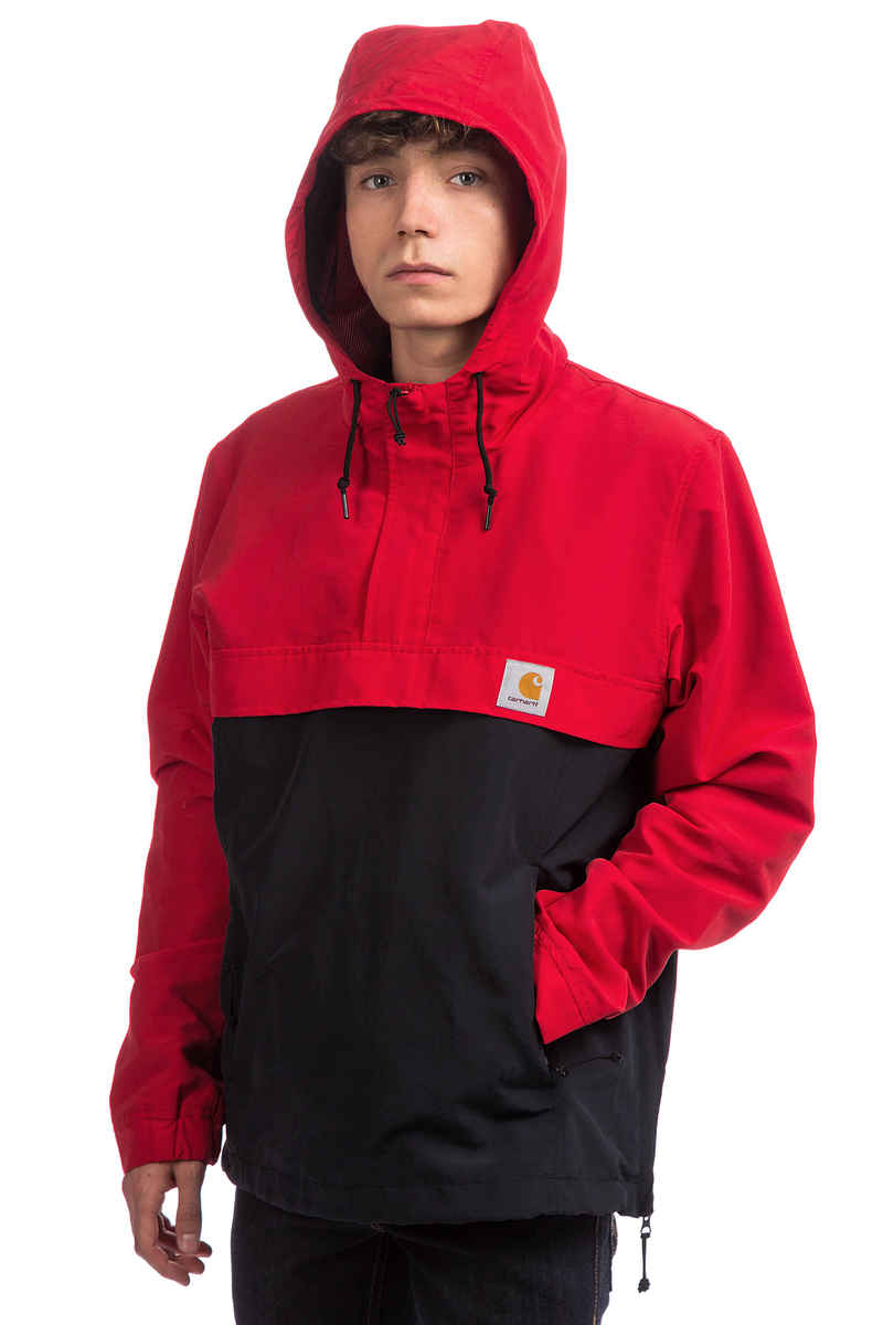Carhartt WIP Nimbus Two Tone Pullover Veste (goji dark navy)