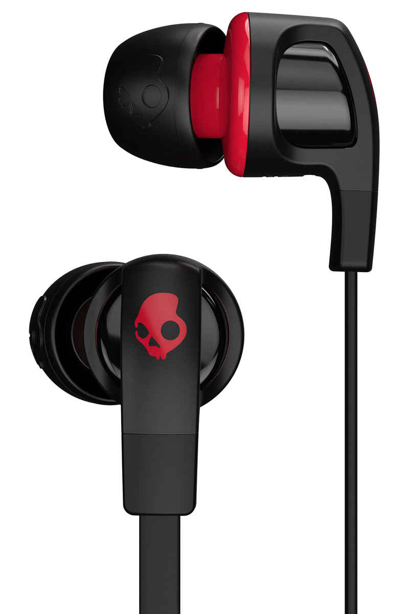 Skullcandy Smokin Buds 2 Wireless Casques Ecouteurs mit Mikro (black red red)