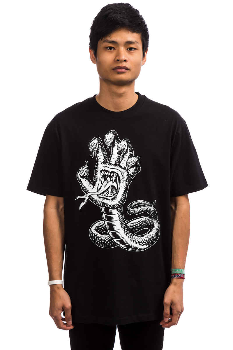 Santa Cruz Hissing Hand T-Shirt (black)