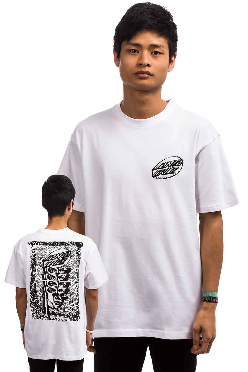 Santa Cruz Creeper T-shirt (white)