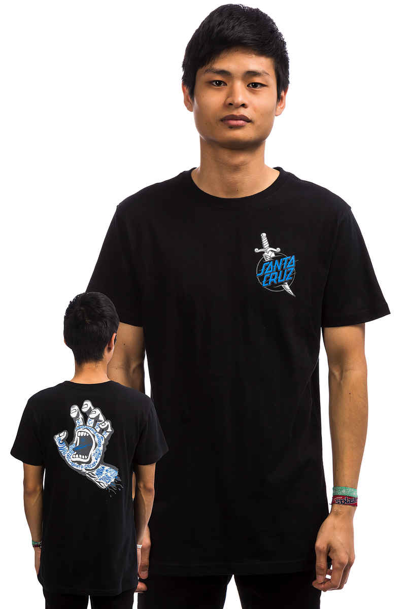 Santa Cruz Tattoo Hand T-Shirt (black)