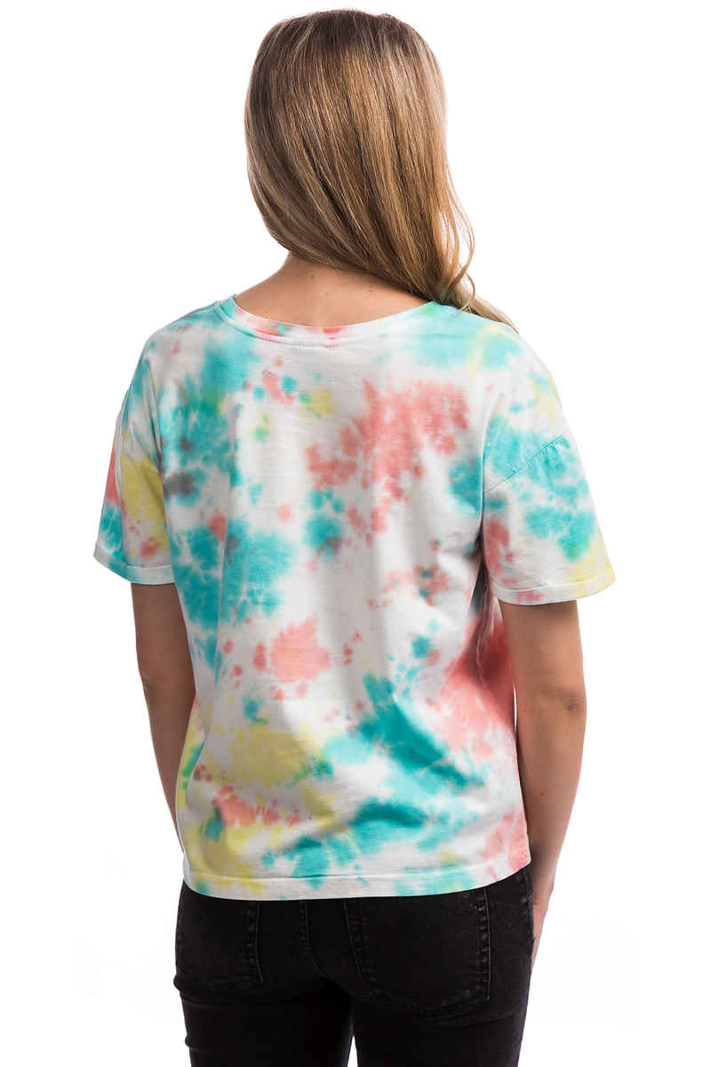 Santa Cruz MFG Dot T-Shirt women (coral jade tie dye)