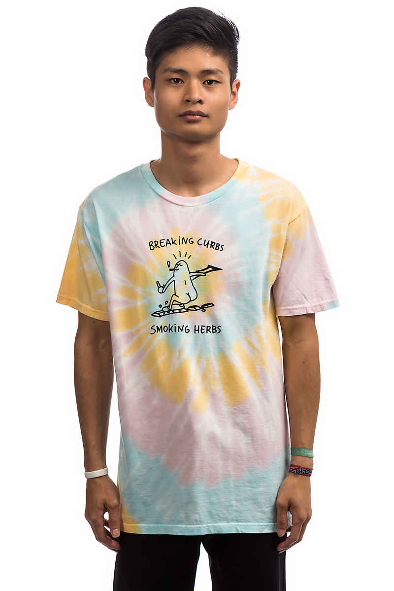 Lakai Breaking Curbs Camiseta (rainbow)