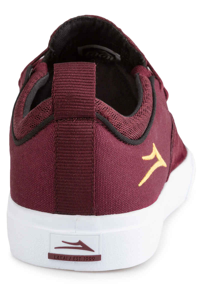 Lakai Riley 2 Suede Shoes (burgundy)