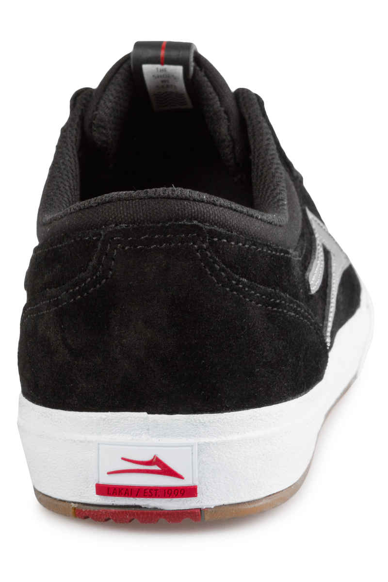 Lakai Griffin Suede Shoes (black grey 2)