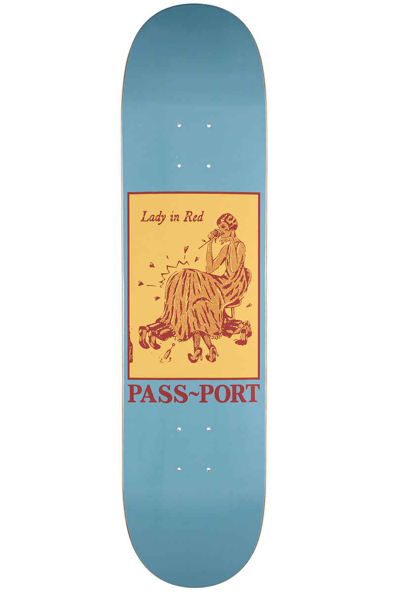 Passport Pozter Series Lady In Red 8.125" Deck