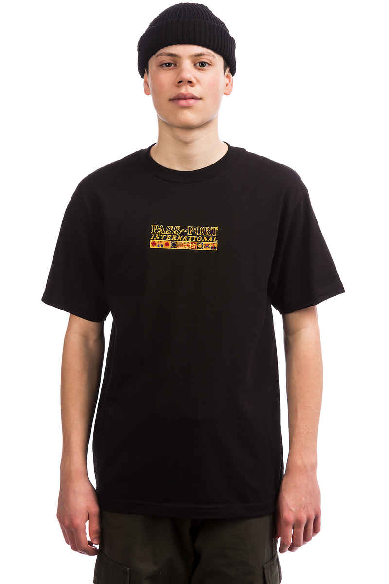 Passport International Emb Camiseta (black)