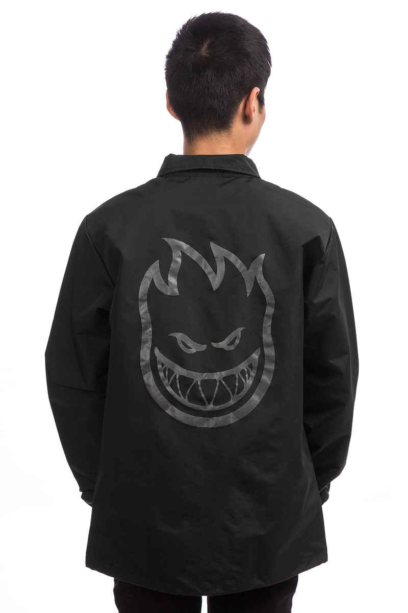 Spitfire Bighead Double Coach Jacket (black grey)