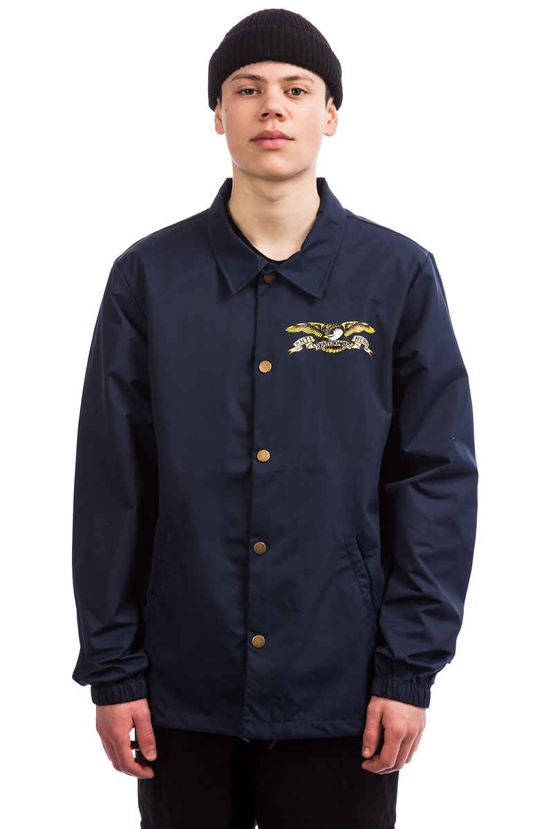 Anti Hero Stock Eagle Coach Jacket (navy)