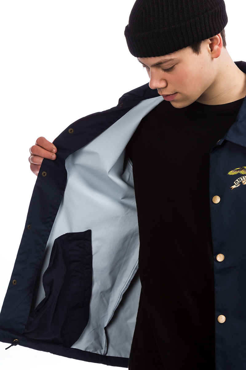 Anti Hero Stock Eagle Coach Jacket (navy)