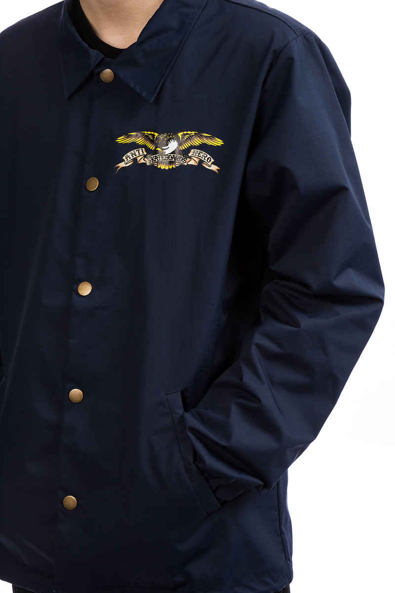 Anti Hero Stock Eagle Coach Jacket (navy)