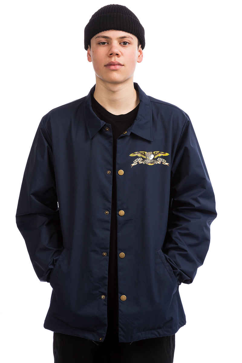 Anti Hero Stock Eagle Coach Jacket (navy)