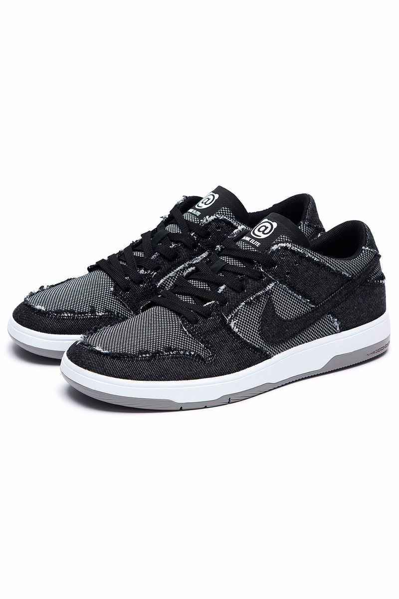 Nike SB x Medicom Toy Dunk Low Elite QS Schuh (black white medium grey)