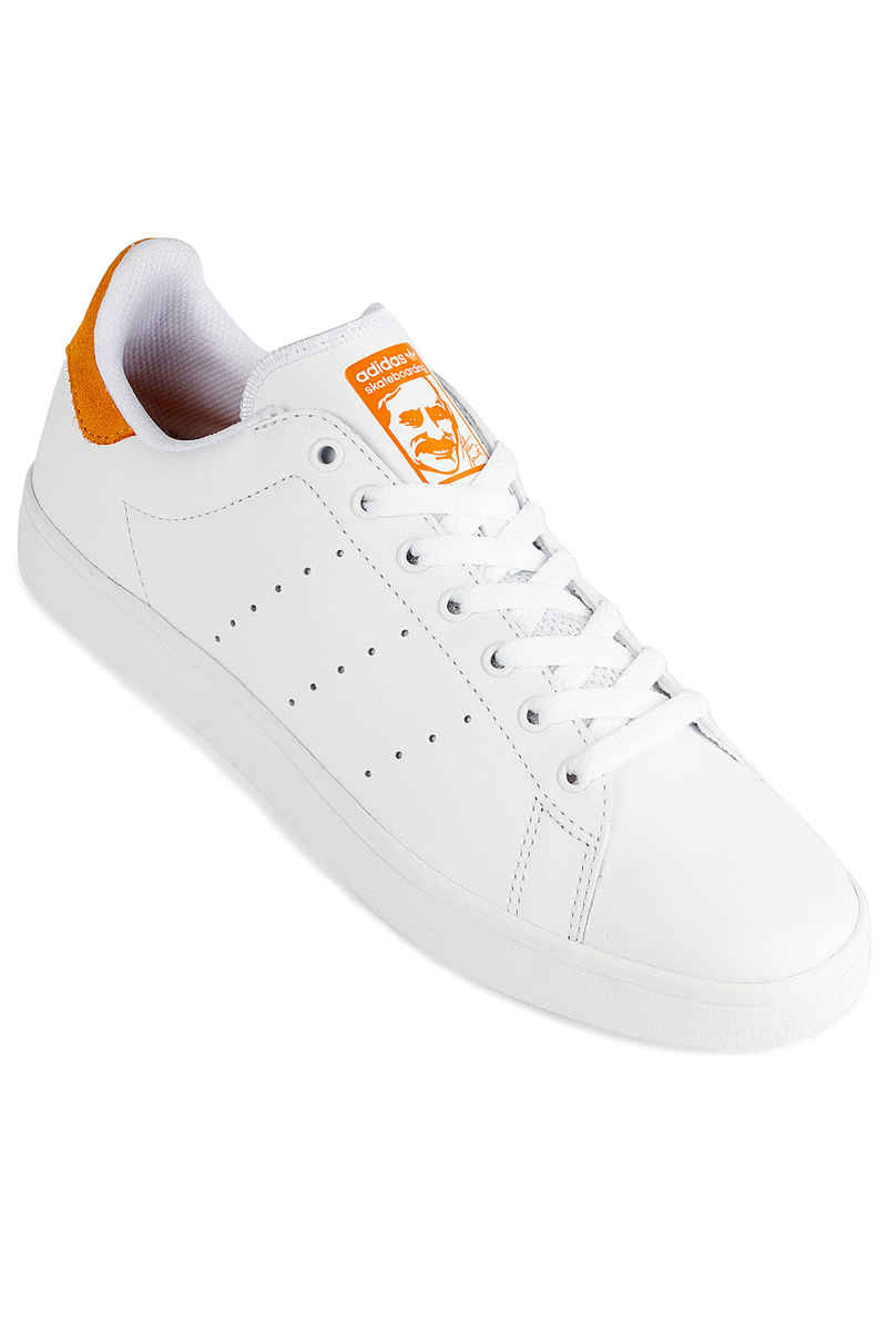 adidas Skateboarding Stan Smith Vulc Shoes (white white yellow)