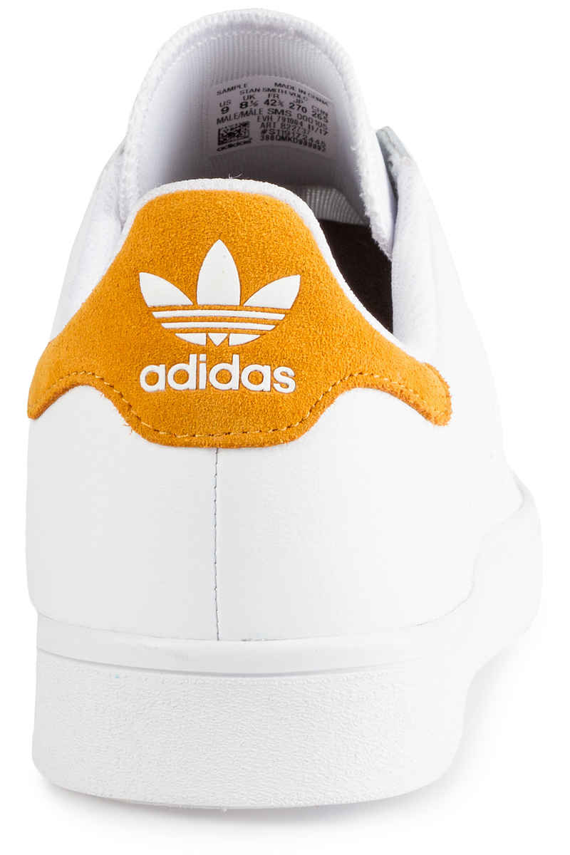 adidas Skateboarding Stan Smith Vulc Shoes (white white yellow)