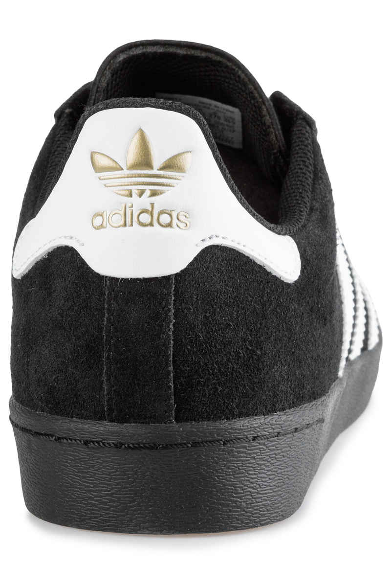 adidas Skateboarding Superstar Vulc ADV Schoen (core black white gold)