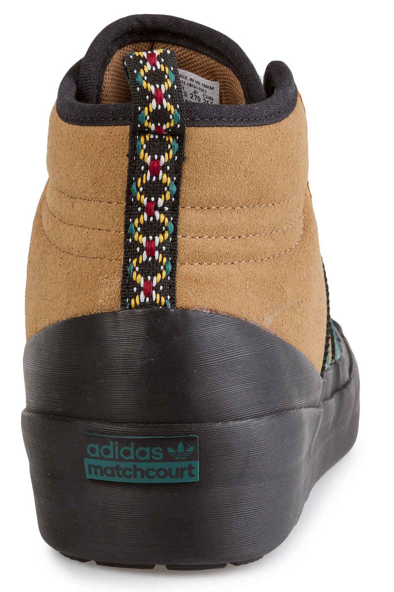 adidas Skateboarding Matchcourt High RX3 Zapatilla (ravv desert noble green core bla)