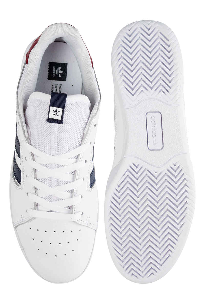 adidas Skateboarding VRX Low Schoen (white collegiate navy burgundy)