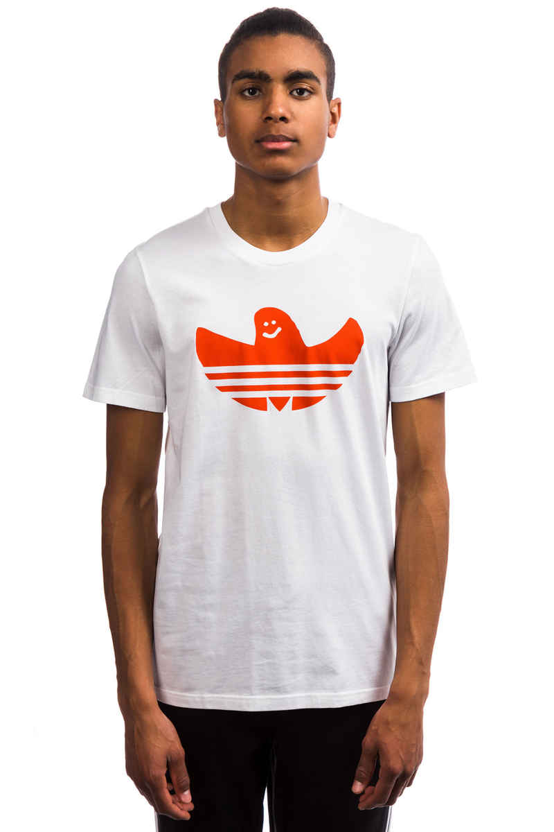 adidas Solid Schmoo T-shirt (white orange)
