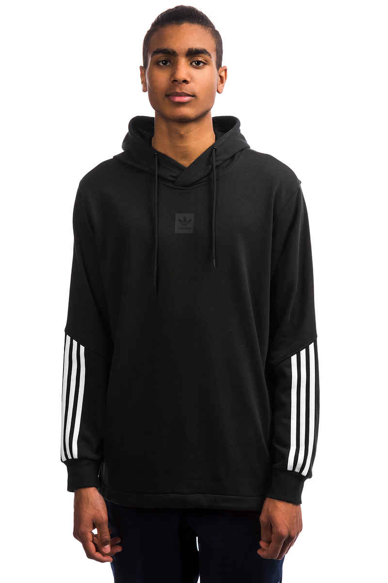 adidas Cornered sweat à capuche (black white black reflective)