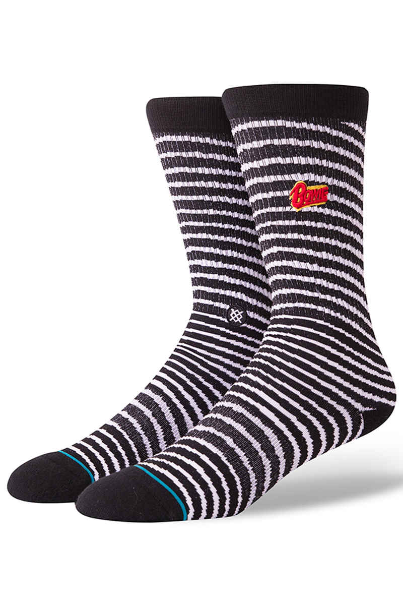 Stance x Bowie Black Star Socken US 6-12 (black) 1er Pack