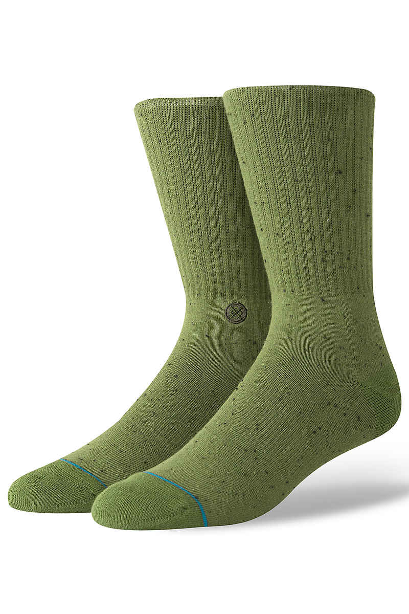 Stance Icon 2 Calzini US 6-12 (olive) pacco da 1