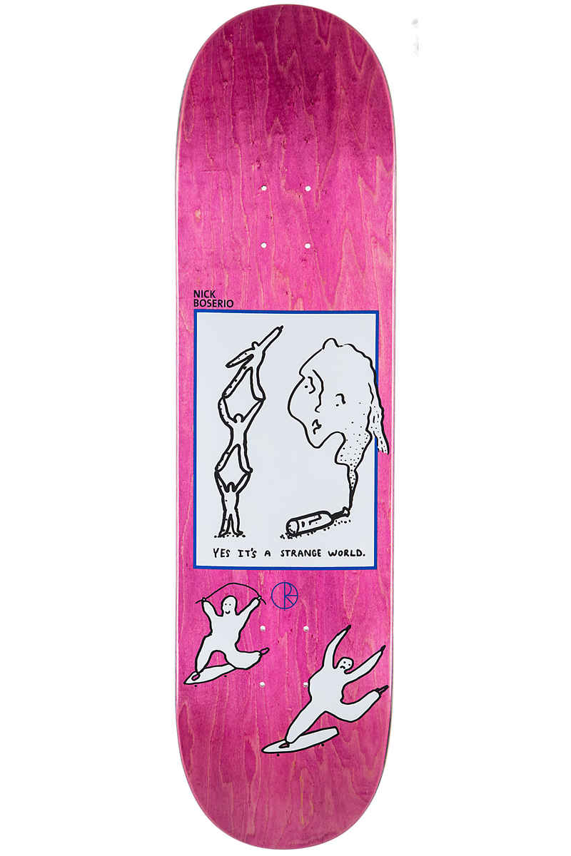 Polar Skateboards Boserio It's A Strange World 8.25" Deck (multi)