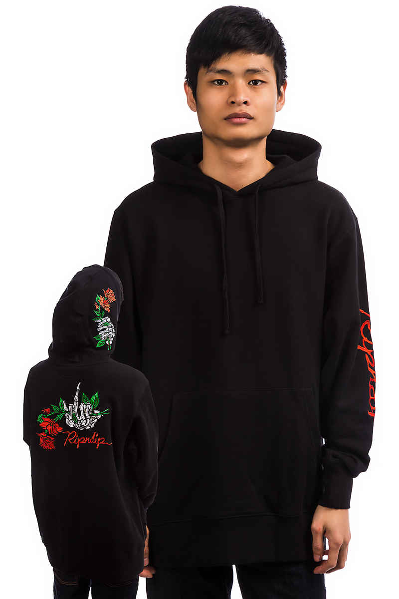 RIPNDIP Dead Rose Hoodie (black)