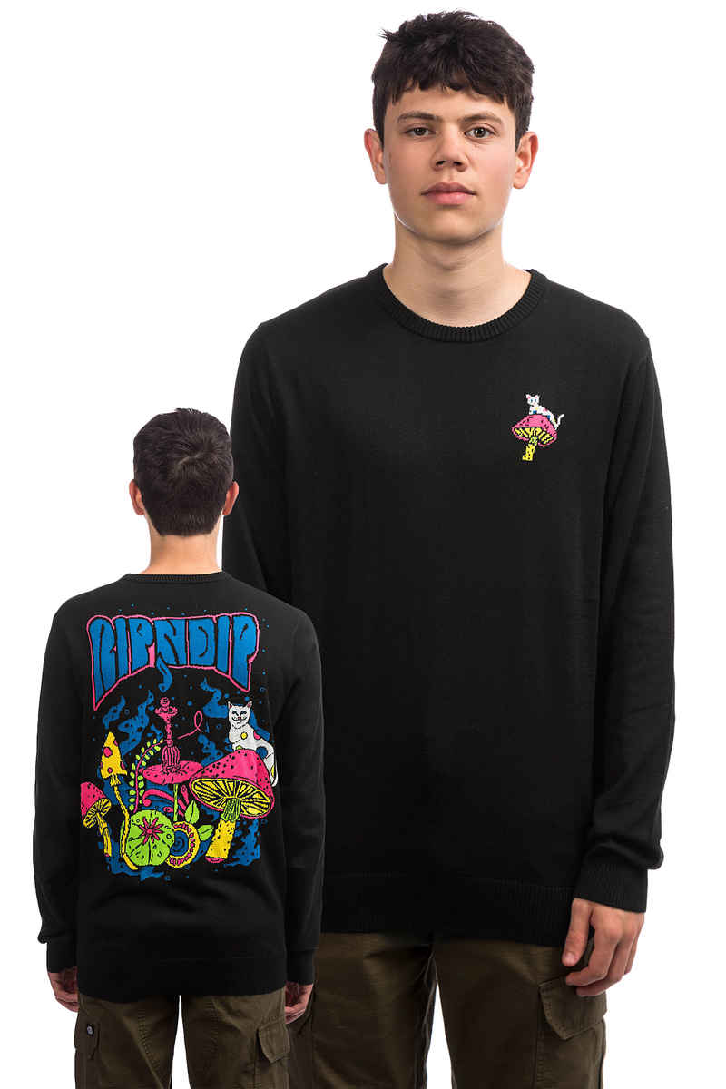 RIPNDIP Psychedelic Jersey (black)