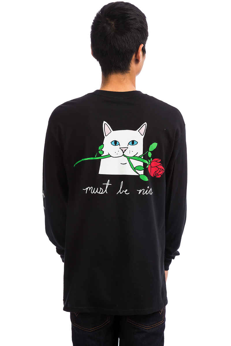 RIPNDIP Romantic Nerm Longsleeve (black)