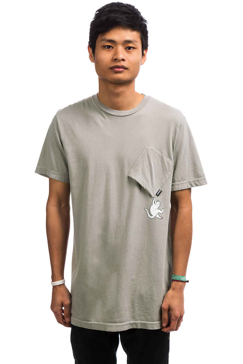 RIPNDIP Hang in There T-shirt (ash)