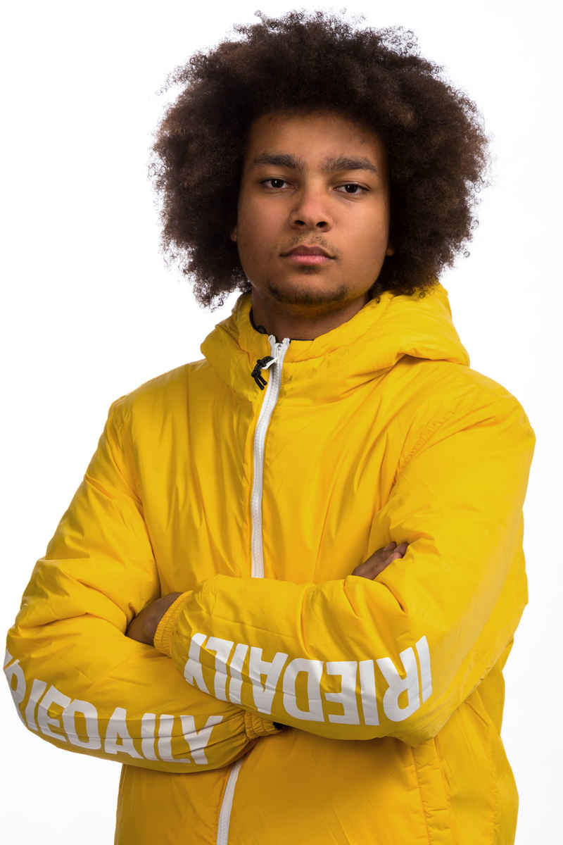 Iriedaily Puff Turn Jacke reversible (navy yellow)