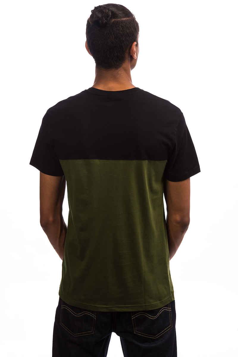Iriedaily Block Pocket 2 T-Shirt (black olive)