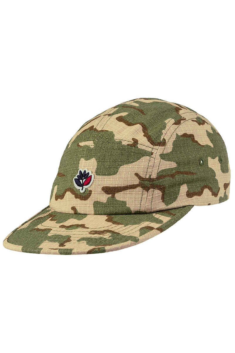 Magenta Camo 5 Panel Cap (multi)